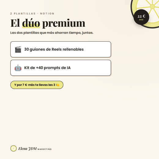 Dúo: Reels + Prompts